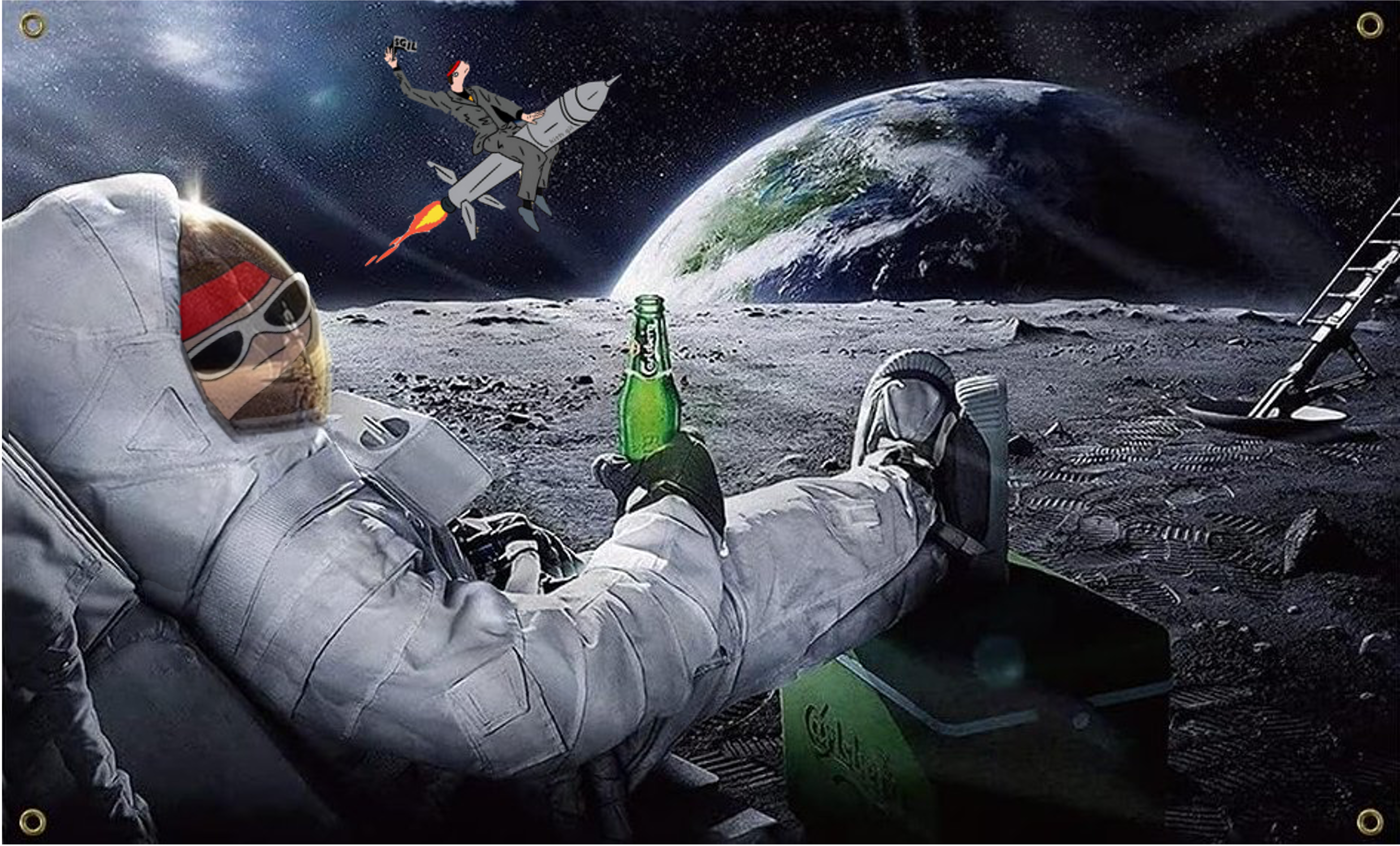 gilling on the moon